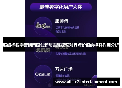 超级杯数字营销策略创新与实践探索对品牌价值的提升作用分析 超级杯数字营销策略创新与实践探索对品牌价值的提升作用分析
